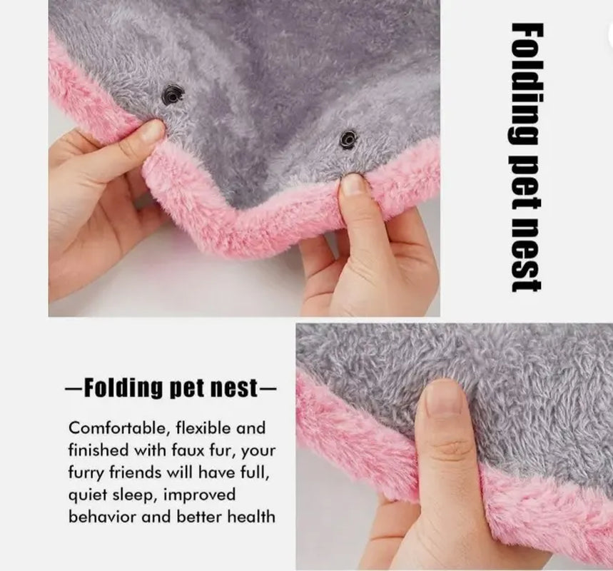 Cat Bed Creative Transformable Cat Cave Cat Mat for Indoor Cat Tent Cat Hut