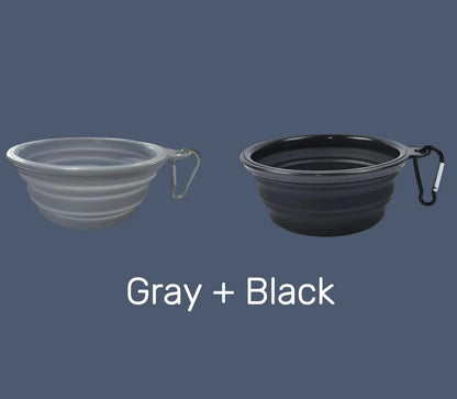 (2-PACK) Travel Dog Bowls- 12 FL OZ, Includes Six Bowls for Hydration and Comfort during Travel, Lightweight & Collapsible Design Toys