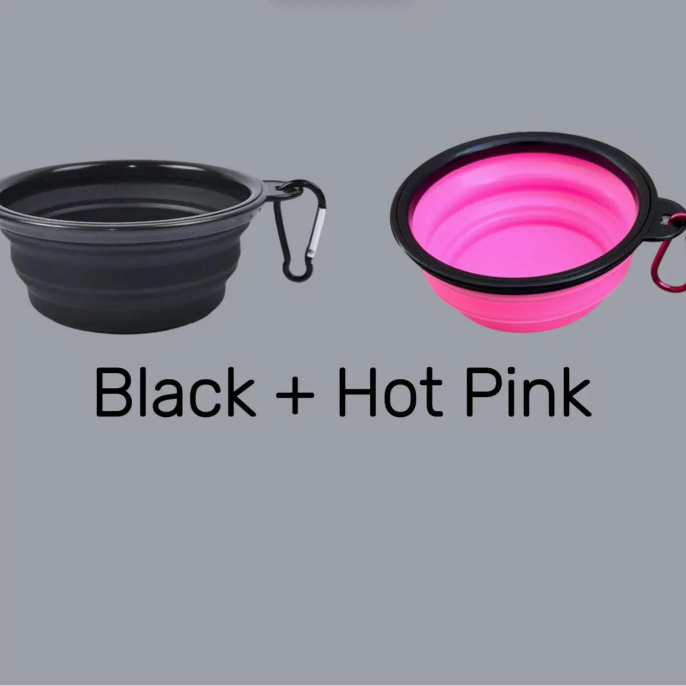 (2-PACK) Travel Dog Bowls- 12 FL OZ, Includes Six Bowls for Hydration and Comfort during Travel, Lightweight & Collapsible Design Toys