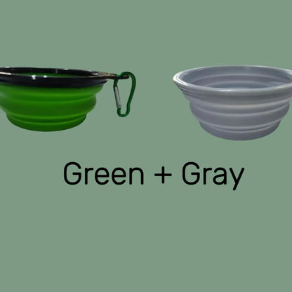 (2-PACK) Travel Dog Bowls- 12 FL OZ, Includes Six Bowls for Hydration and Comfort during Travel, Lightweight & Collapsible Design Toys